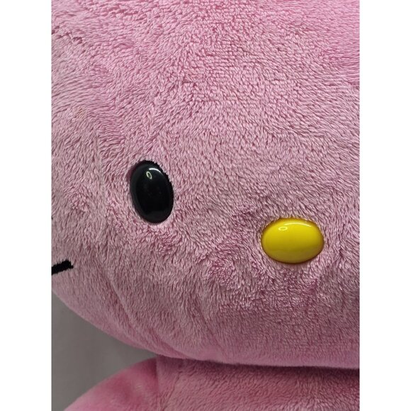 2012 Hello Kitty Build A Bear Workshop Pink- Leopard Paws Winking 18" No Bow - Picture 2 of 13